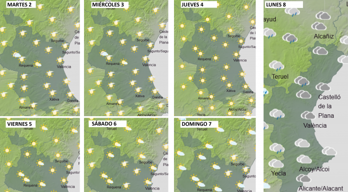 Valencia vivirá una semana de Pascua cálida con temperaturas de casi 30 grados Valencia vivirá una semana de Pascua cálida con temperaturas cercanas a los 30 grados