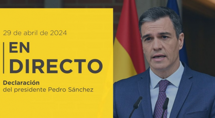 🔴 DIRECTO | Pedro Sánchez adelanta su comparecencia y comunica al Rey su decisión