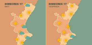 El tiempo en Valencia: Cambio radical en las temperaturas