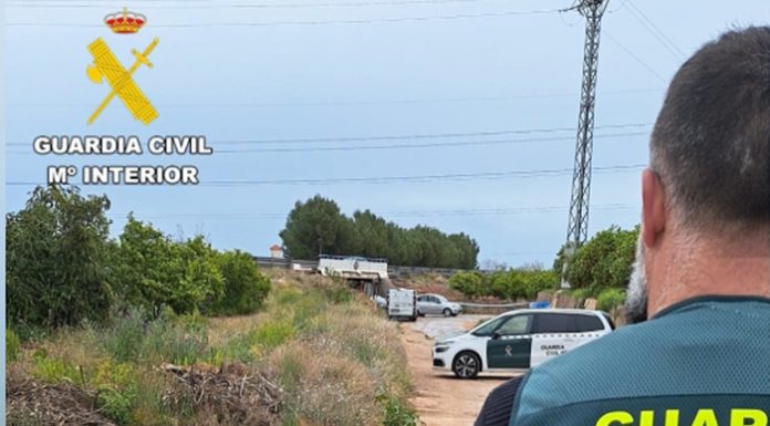 La Guardia Civil investiga la muerte a acuchilladas de un hombre en Faura