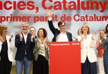 La política valenciana celebra los resultados de Cataluña y el triunfo de Salvador Illa