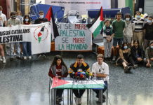 Los alumnos levantan el campamento de la Universitat de València pero anuncian nuevas movilizaciones