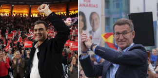 Pedro Sánchez y Feijóo eligen la Comunitat para abrir y cerrar la campaña de las europeas