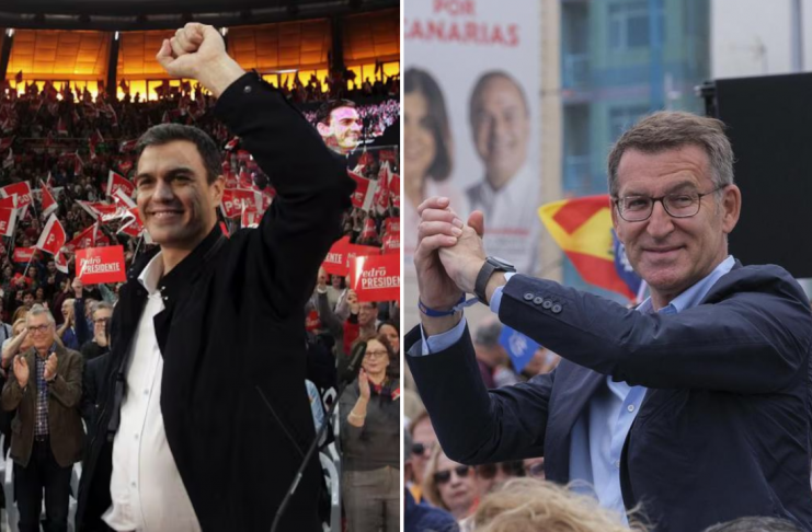 Pedro Sánchez y Feijóo eligen la Comunitat para abrir y cerrar la campaña de las europeas
