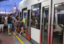 El metro de Valencia volverá a circular este martes