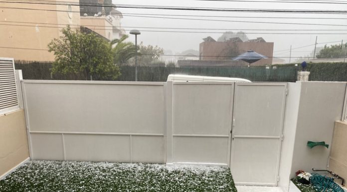 Alerta en el interior de Valencia por granizo y tormentas