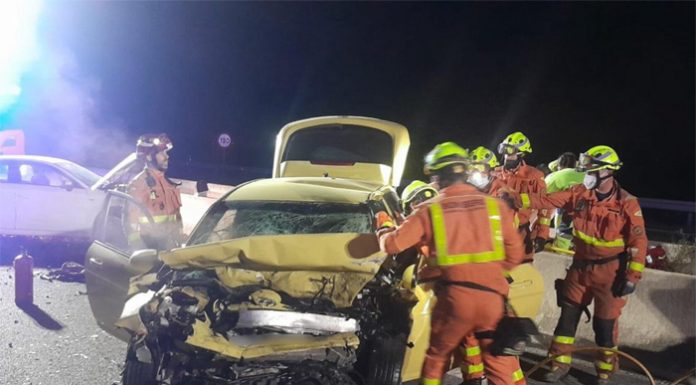 Muere un conductor de coche en un accidente en Beneixida