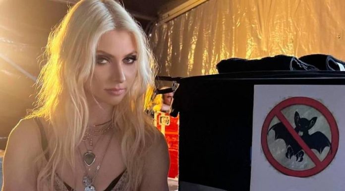 La cantante Taylor Momsen acaba en el hospital por la mordida de un murciélago en pleno concierto en Sevilla La cantante Taylor Momsen acaba en el hospital por la mordida de un murciélago en pleno concierto en Sevilla