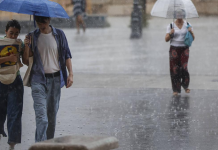 La lluvia vuelve a Valencia este fin de semana