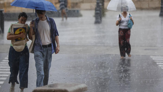 La lluvia vuelve a Valencia este fin de semana