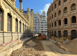 El gran túnel que conectará las estaciones de Alacant y Xàtiva inicia una nueva fase de construcción