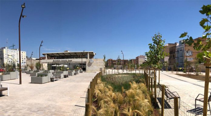 Abren un gran jardín entre Blasco Ibáñez y el Cabanyal