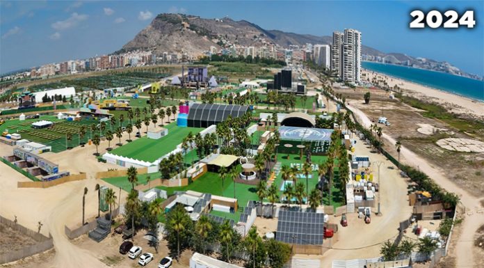 Todo listo para que empiece Medusa Festival en Cullera