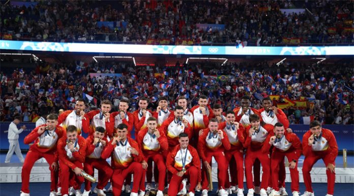 Medalla de oro para España en fútbol