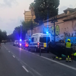 Accidente en una zona de València