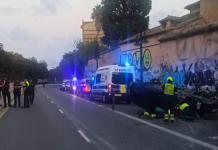 Estos son los puntos negros de tráfico en València: las grandes avenidas concentran los accidentes más graves Accidente en una zona de València