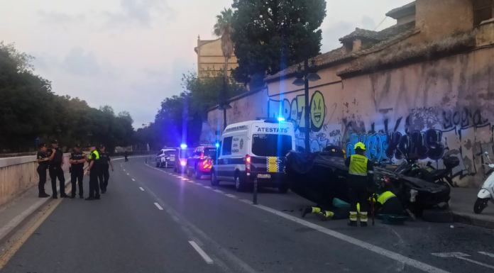 Estos son los puntos negros de tráfico en València: las grandes avenidas concentran los accidentes más graves Accidente en una zona de València