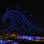 Un espectáculo de drones inédito iluminará Valencia este fin de semana