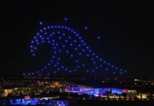 Un espectáculo de drones inédito iluminará Valencia este fin de semana