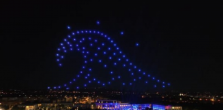 Un espectáculo de drones inédito iluminará Valencia este fin de semana