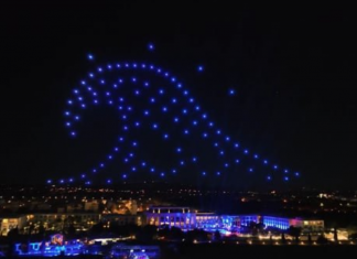 Un espectáculo de drones inédito iluminará Valencia este fin de semana