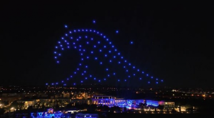 Un espectáculo de drones inédito iluminará Valencia este fin de semana Un espectáculo de drones inédito iluminará Valencia este fin de semana