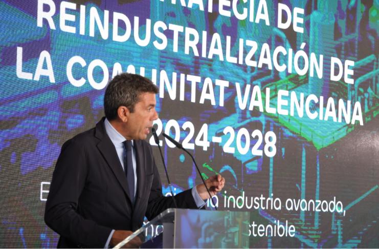 La industria valenciana recibirá 2.000 millones de euros para reindustrializar la autonomía