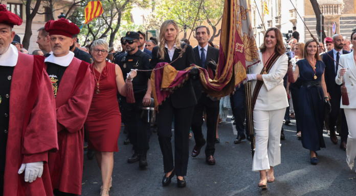 Papi Robles será la portadora de la Senyera el 9 d’Octubre