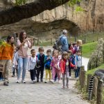 Visita de grupos escolares en Bioparc.