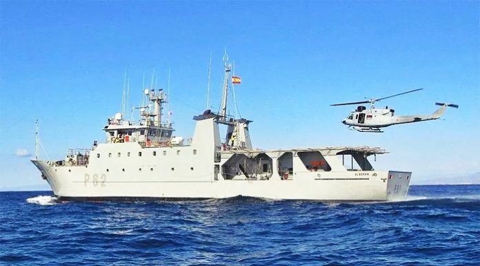 Lugar y horario para ver el buque de la armada «Alborán»
