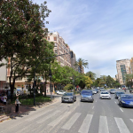 Dos personas heridas en un atropello en la Gran Vía Germanías