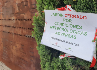 Valencia cierra parques, jardines y cementerios por la gota fría