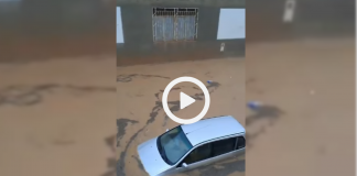 VÍDEO | Coches flotando en las calles de Catadau