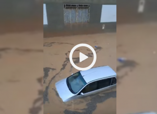 VÍDEO | Coches flotando en las calles de Catadau