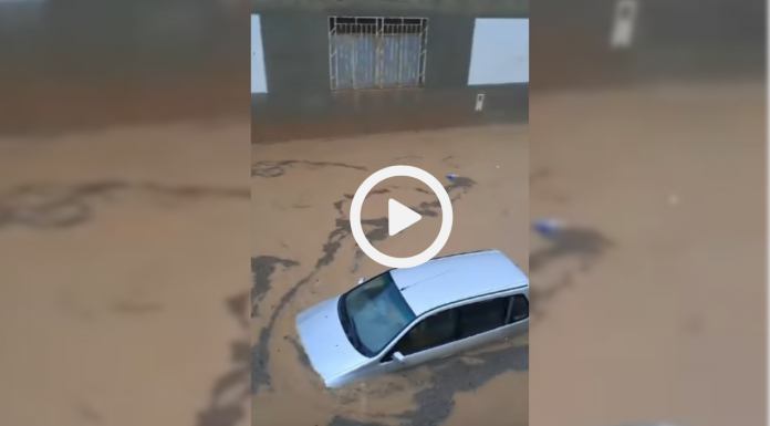 VÍDEO | Coches flotando en las calles de Catadau