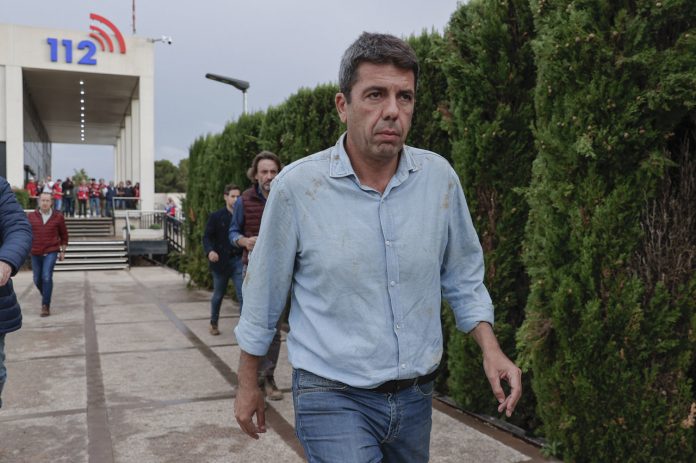 La Fiscalía avala investigar la actuación de Carlos Mazón por la gestión de la DANA