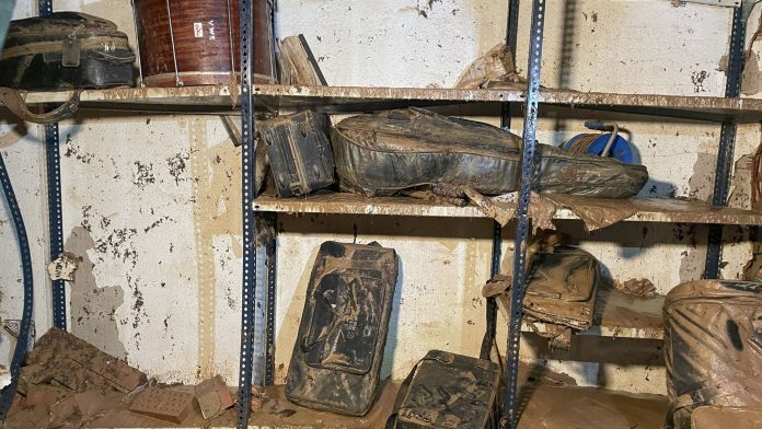 La DANA destruye la sede de la banda de Algemesí y deja otras 30 sociedades musicales afectadas