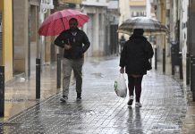 AEMET baja a naranja el aviso en Valencia por la DANA