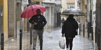 AEMET baja a naranja el aviso en Valencia por la DANA