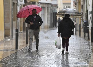 AEMET baja a naranja el aviso en Valencia por la DANA