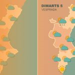 El tiempo en Valencia: La lluvia da un respiro a las provincia este martes