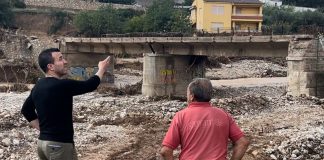 La Diputación activa la reconstrucción urgente de 26 puentes de su red de carreteras dañados por la DANA