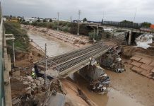 La DANA obliga a retrasar la reapertura de la alta velocidad