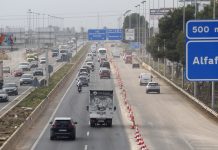 La A-7 estará cortada por obras durante seis fines de semana