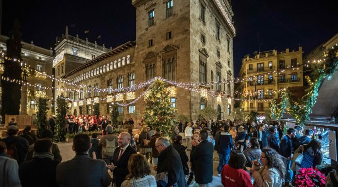 Vuelve la Plaza de la Navidad a Valencia con actividades para toda la familia