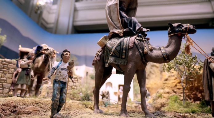 Horario y calendario para visitar el Belén del Salón de Cristal que rinde homenaje a la DANA El belén rinde homenaje a la Dana