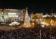 VÍDEO | Así ha sido el emotivo encendido de luces de Navidad en Valencia