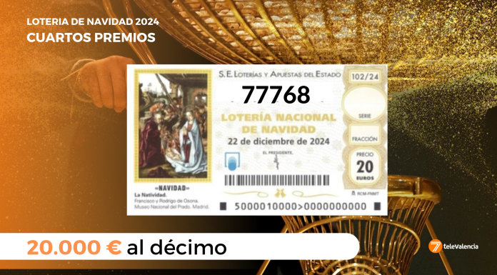 El primer cuarto premio hace parada en Paiporta y Alfafar