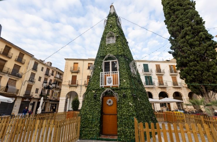 Este árbol mágico de Navidad es visitable y está en Valencia