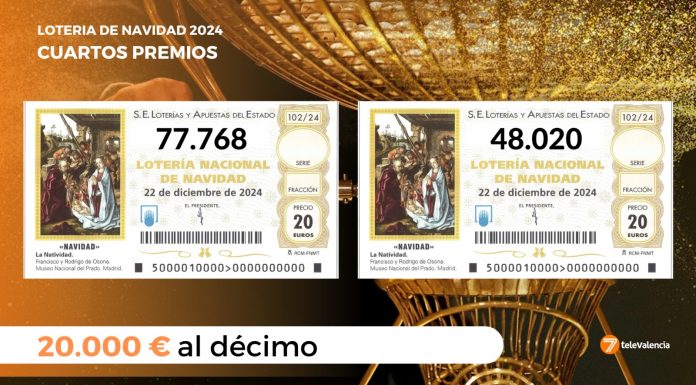 48020, el segundo cuarto premio cae en el Centro Comercial Bonaire 48020, el segundo cuarto premio cae en Bonaire